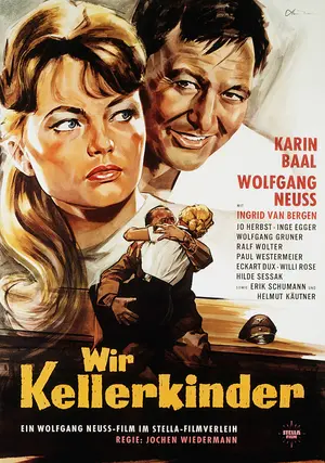 Wir Kellerkinder - German Movie Poster (thumbnail)