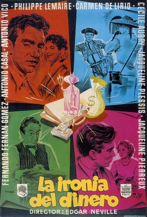 La iron&iacute;a del dinero - Spanish Movie Poster (thumbnail)