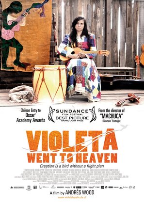 Violeta se fue a los cielos - Chilean Movie Poster (thumbnail)