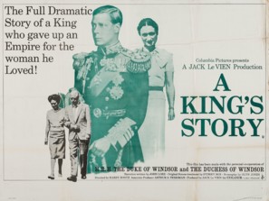 A King&#039;s Story - British Movie Poster (thumbnail)