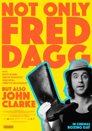 Not Only Fred Dagg But Also John Clarke Poster