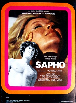 Sapho ou La fureur d&#039;aimer - French Movie Poster (thumbnail)