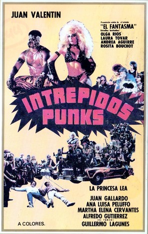 Intr&eacute;pidos punks - Mexican Movie Poster (thumbnail)