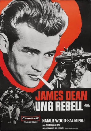 Rebel Without a Cause - Swedish Movie Poster (thumbnail)