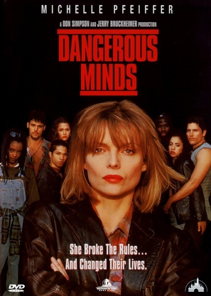 Dangerous Minds - DVD movie cover (thumbnail)