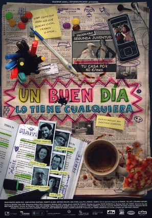 Buen d&iacute;a lo tiene cualquiera, Un - Spanish Movie Poster (thumbnail)