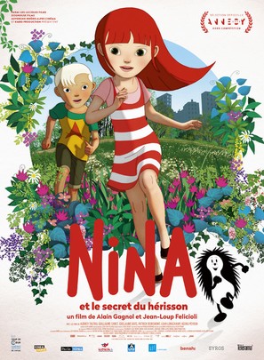 Nina et le secret du h&eacute;risson - French Movie Poster (thumbnail)