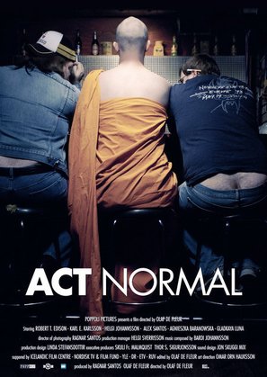 Act Normal - Icelandic Movie Poster (thumbnail)