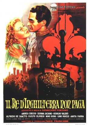 Il re d&#039;Inghilterra non paga - Italian Movie Poster (thumbnail)