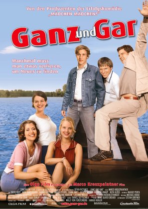 Ganz und gar - German Movie Poster (thumbnail)
