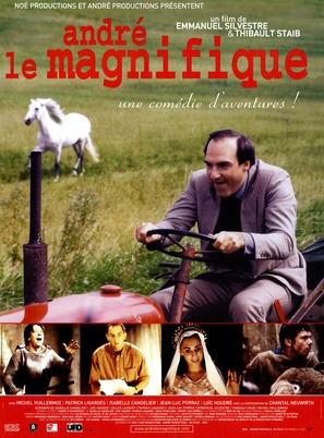 Andr&eacute; le magnifique - French poster (thumbnail)