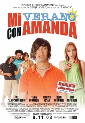 Mi verano con Amanda - Puerto Rican Movie Poster (thumbnail)