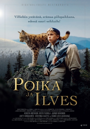 Poika ja ilves - Finnish Movie Poster (thumbnail)