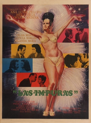 Las impuras - Mexican Movie Poster (thumbnail)