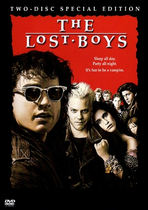 The Lost Boys - DVD movie cover (thumbnail)