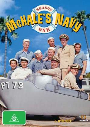&quot;McHale&#039;s Navy&quot; - Australian DVD movie cover (thumbnail)