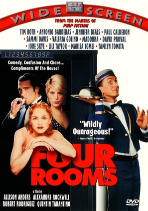 Four Rooms - DVD movie cover (thumbnail)