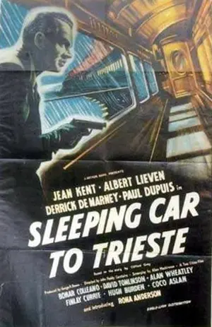 Sleeping Car to Trieste - British Movie Poster (thumbnail)