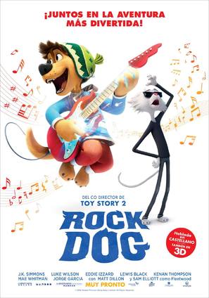 Rock Dog - Argentinian Movie Poster (thumbnail)