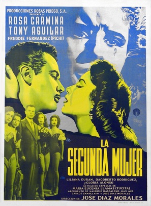 La segunda mujer - Mexican Movie Poster (thumbnail)