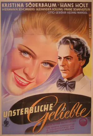 Unsterbliche Geliebte - German Movie Poster (thumbnail)