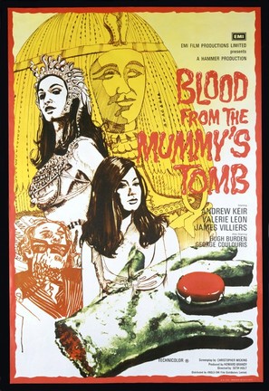 Blood from the Mummy&#039;s Tomb - British Movie Poster (thumbnail)