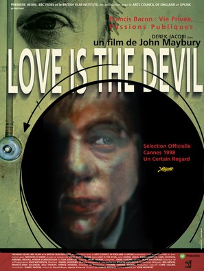 Love Is the Devil: Study for a Portrait of Francis Bacon - French Movie Poster (thumbnail)