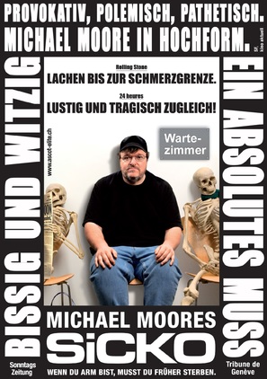 Sicko - Swiss Movie Poster (thumbnail)