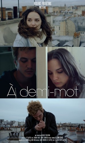 A demi-mot - French Movie Poster (thumbnail)