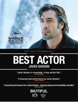 Biutiful - For your consideration movie poster (thumbnail)