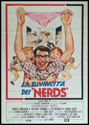 Revenge of the Nerds - Italian Movie Poster (thumbnail)