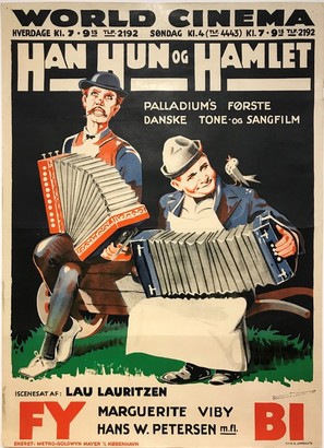 Han, hun og Hamlet - Danish Movie Poster (thumbnail)