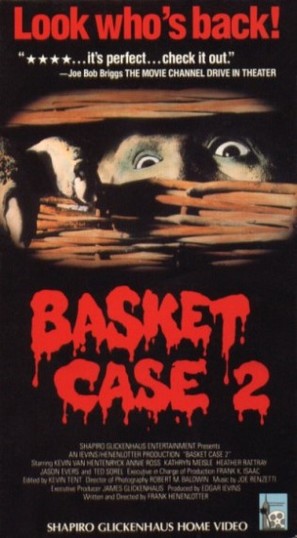 Basket Case 2 - VHS movie cover (thumbnail)
