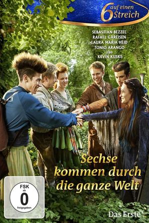 Sechse kommen durch die ganze Welt - German Movie Cover (thumbnail)