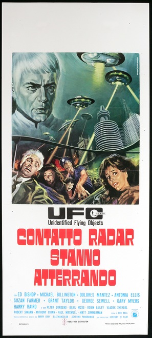 UFO Contatto radar. Stanno atterrando. - Italian Movie Poster (thumbnail)