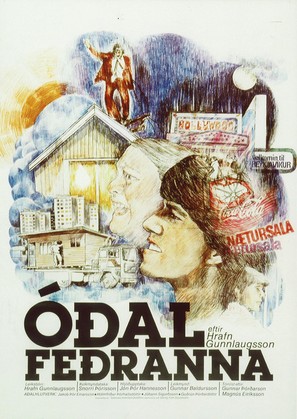 &Oacute;&eth;al fe&eth;ranna - Icelandic Movie Poster (thumbnail)