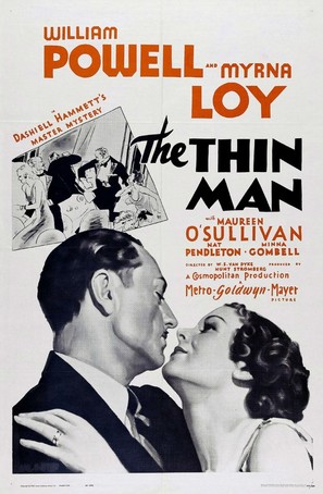 The Thin Man - Re-release movie poster (thumbnail)