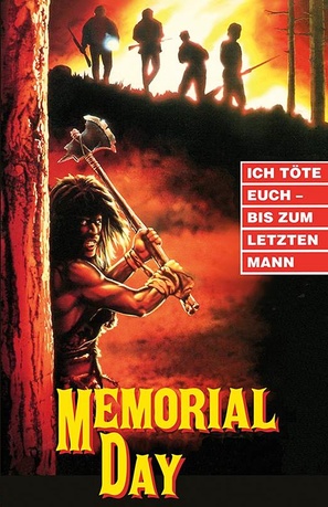Memorial Valley Massacre - German DVD movie cover (thumbnail)