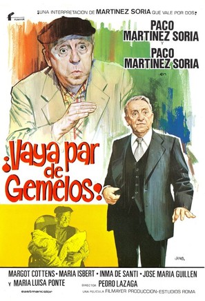 Vaya par de gemelos - Spanish Movie Poster (thumbnail)