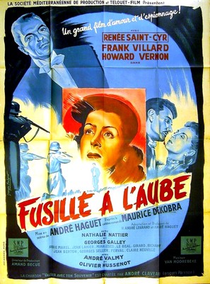 Fusill&eacute; &agrave; l&#039;aube - French Movie Poster (thumbnail)