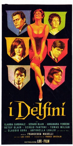 I delfini - Italian Movie Poster (thumbnail)