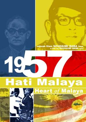 1957: Hati Malaya - Malaysian Movie Poster (thumbnail)
