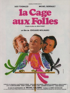 Cage aux folles, La - French Movie Poster (thumbnail)