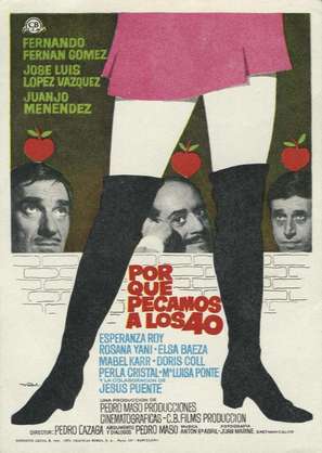 Por qu&eacute; pecamos a los cuarenta - Spanish Movie Poster (thumbnail)