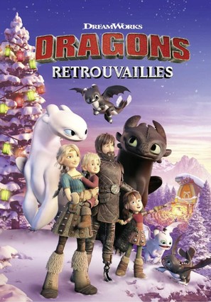 How to Train Your Dragon Homecoming - French DVD movie cover (thumbnail)
