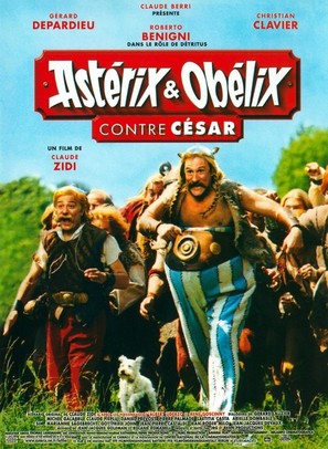 Ast&eacute;rix et Ob&eacute;lix contre C&eacute;sar - French Movie Poster (thumbnail)