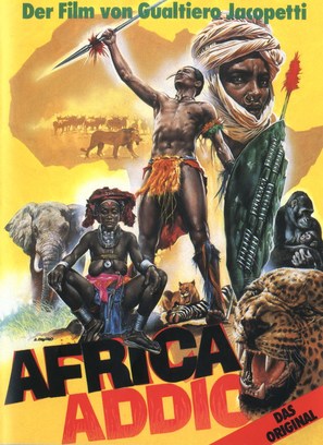 Africa addio - German DVD movie cover (thumbnail)