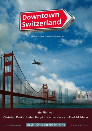 Downtown Switzerland - Swiss Movie Poster (thumbnail)