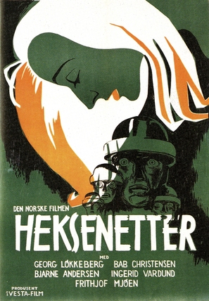 Heksenetter - Norwegian Movie Poster (thumbnail)
