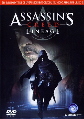 &quot;Assassin&#039;s Creed: Lineage&quot; - French DVD movie cover (thumbnail)